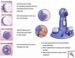 Συσκευή Καθαρισμού Προσώπου & Σμήγματος με Αναρρόφηση & Ατμό - Power Perfect Pore