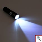 Mini Tactical Φακός ZOOM 200LM USB - Υψηλής Φωτεινότητας CREE LED Q5 