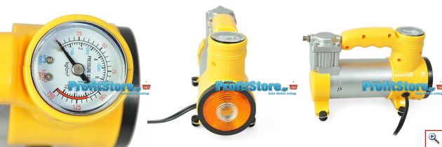 Ηλεκτρική Τρόμπα Αυτοκινήτου Υψηλής Απόδοσης και Φωτιστικό