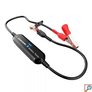 Αναλογικό Διαγνωστικό Μπαταριών - Automotive Battery Tester με Κροκοδειλάκια και Bluetooth για iOS ή Android Konnwei