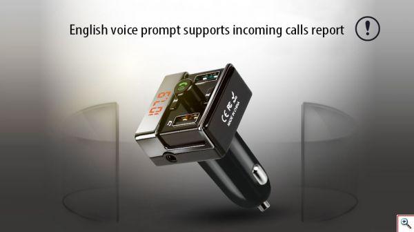Car Fm Transmitter Αυτοκινήτου Dual USB, SD, Bluetooth Handsfree Mp3 Player - Ανοιχτής Ακρόασης & 2 Θύρες USB Car Kit