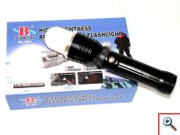 Επαναφορτιζόμενος Φακός Φωτιστικό LED CREE 300LM X-ZOOM - Bailong Police Force 901PF