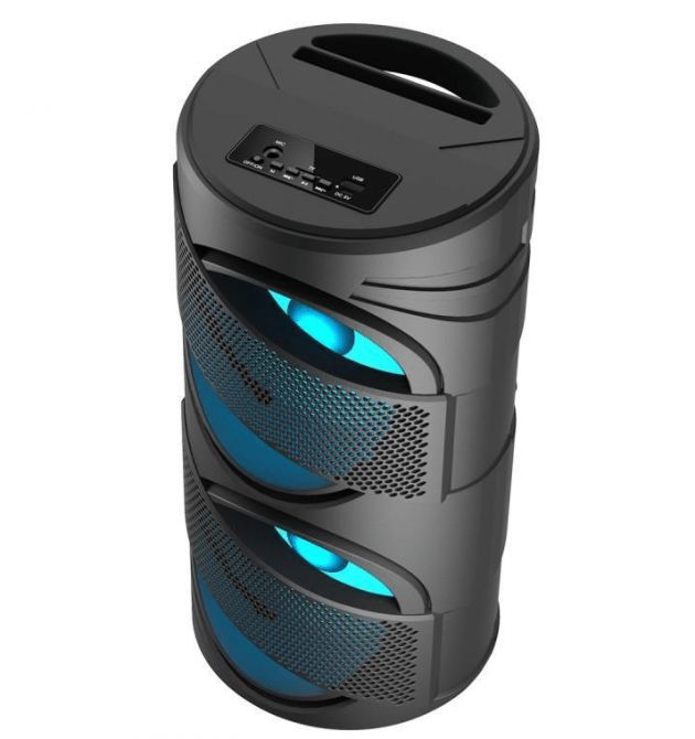 Ασύρματο Φορητό Bluetooth Ηχείο με Ενσύρματο Μικρόφωνο USB/SD/AUX και Μπαταρία 1200mAh