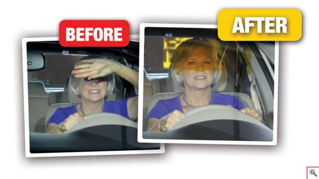 Αλεξήλιο Αυτοκινήτου ClearVisor για Ασφαλή Οδήγηση Μέρα και Νύχτα