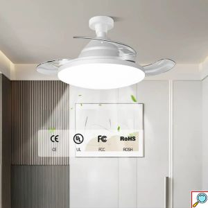 Ανεμιστήρας Οροφής Με Φως LED 120W Και Τηλεχειριστήριο RiXME 