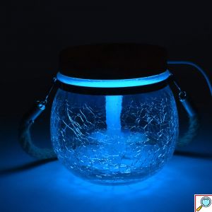 Andowl Συσκευή Αρωματοθεραπείας-Υγραντήρας 400ml με LED RGB Φωτισμό και Φυσικό Ξύλινο Καπάκι