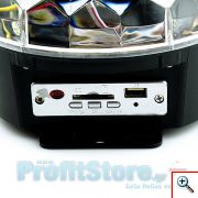LED Effect Φωτορυθμικό DJ Crystal Ball με USB/SD Mp3 Player & τηλεχειρισμό