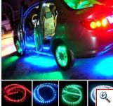 Εύκαμπτη Ταινία 96x LED για Φώτα Ημέρας Αυτοκινήτου Cool White - 96 εκατοστά 