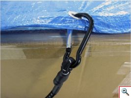 Ελαστικό χταπόδι Πρόσδεσης Αυτοκινήτου - Μηχανής με Γάντζους Ασφαλείας 150cm