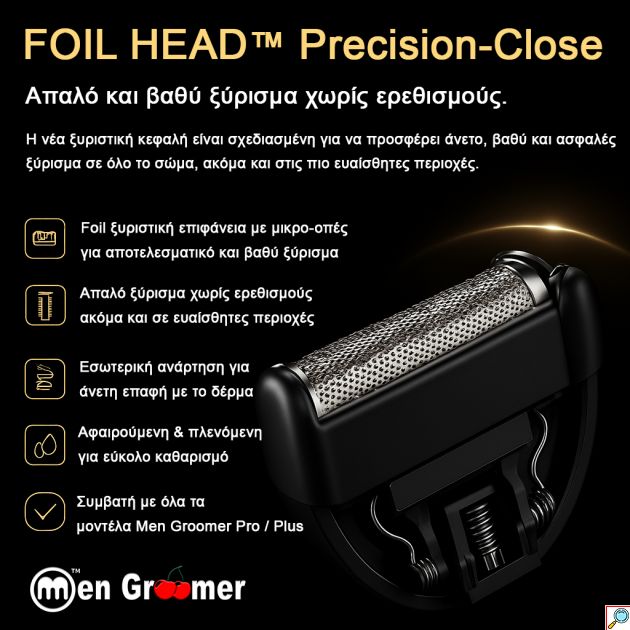 Men Groomer Pro Dual Head - Δεν Θα Κοπείτε Ποτέ - Η Επανάσταση στην Ανδρική Περιποίηση.