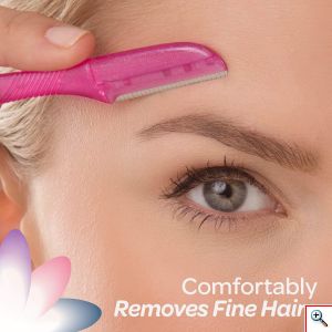 Γυναικεία Ξυραφάκια Λεπτομέρειας για Πρόσωπο, Μουστάκι, Φρύδια - Eyebrow, Facial Razor & Exfoliating Dermaplaning Tool,