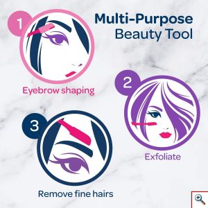 Γυναικεία Ξυραφάκια Λεπτομέρειας για Πρόσωπο, Μουστάκι, Φρύδια - Eyebrow, Facial Razor & Exfoliating Dermaplaning Tool,