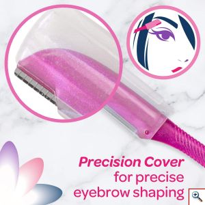 Γυναικεία Ξυραφάκια Λεπτομέρειας για Πρόσωπο, Μουστάκι, Φρύδια - Eyebrow, Facial Razor & Exfoliating Dermaplaning Tool,