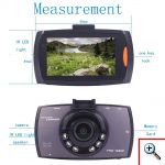 Καταγραφικό HD DVR Κάμερα Αυτοκινήτου με LCD 2,7'', Ανίχνευση Κίνησης & Νυχτερινή Λήψη