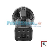 Ηλιακό Σύστημα Φωτισμού & Φόρτισης με Panel 3W, Μπαταρία, Ισχυρό Φακό & Φωτιστικό, 3 Λάμπες LED & Θύρα USB GD-4082