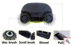 Πρωτοποριακή Σκούπα RiseUp 360 Hand Propelled Sweeper