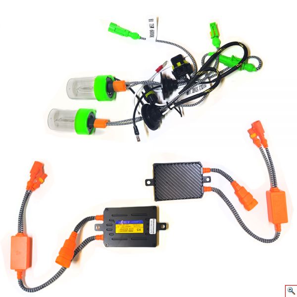 Φώτα XENON Η1 Can Bus 75W Χ5 Quick Start- Πλήρες Kit ΧΕΝΟΝ H.I.D. 6000K