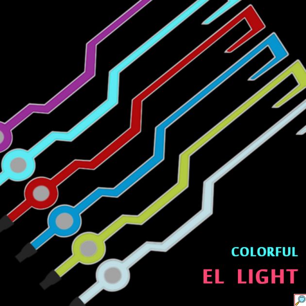 Αδιάβροχος LED Strip Διακοσμητικός Φωτισμός Βροχής - Ομίχλης για Κράνος Μοτοσυκλέτας OEM – Κόκκινο