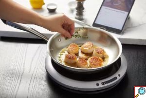 Έξυπνη Επαγωγική Εστία 1600W με Bluetooth, Αυτόματη Προσαρμογή Θερμοκρασίας και Πίνακα Ελέγχου Αφής - Smart Σύστημα Hestan Cue