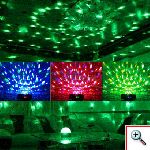 LED Effect Φωτορυθμικό DJ Disco Party Crystal Ball - DMX XL12 Pro
