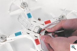 WiFi Τηλεκατευθυνόμενο Ελικόπτερο Quadcopter 6 Axis Gyro 2.4GHz με HD Camera