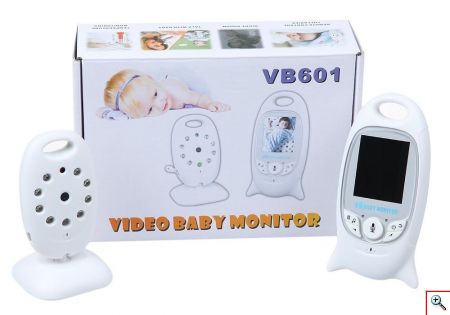 Ασύρματο Ψηφιακό Baby Video Monitor Αμφίδρομη Ενδοεπικοινωνία Μωρού 2,4GHz