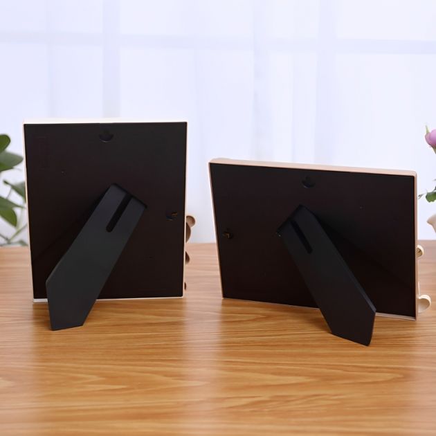 3D Παιδική Κορνίζα Φωτογραφιών με Αρκουδάκια σε Γήινες Αποχρώσεις