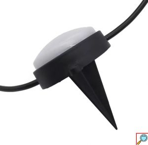 Ηλιακά Λαμπιόνια Γιρλάντα RGBW - 25 LED για Φωτισμό Κήπου και Εξωτερικών Χώρων