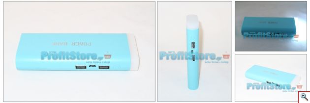 Ισχυρή USB Μπαταρία Φορτιστής Power Bank 16.800mah 2,1A με Φωτιστικό LED 100LM