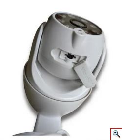 Αδιάβροχη Camera JORTAN 8170QJ WiFi IPC360με Tracking Motion, Αμφίδρομη επικοινωνία, Νυχτερινή Λήψη και ειδοποίηση μέσω Μηνυμάτων