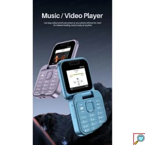 Μίνι Κινητό Τηλέφωνο Πτυσσόμενο με Διπλή Κάρτα SIM, Κάμερα και Φακό Andowl P9 PRO Flip