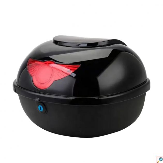 Μπαγκαζιέρα Μοτοσυκλέτας 655 28Lt με Ανακλαστικές Επιφάνειες