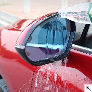 Αόρατο Προστατευτικό Φιλμ Καθρέφτη Αυτοκινήτου για Ορατότητα και Ασφαλή Οδήγηση στη Βροχή - Rainproof Mirror Protector