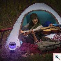 Φορητός Εξολοθρευτής Κουνουπιών & Εντόμων με Αναρρόφηση - Φωτιστικό Camping/Δωματίου & Εντομοπαγίδα Moobie Air Kill Pest