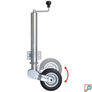 Πτυσσόμενη Ρόδα Ρυμουλκόμενου 60cm Μέγιστης Αντοχής 300kg W15473-1