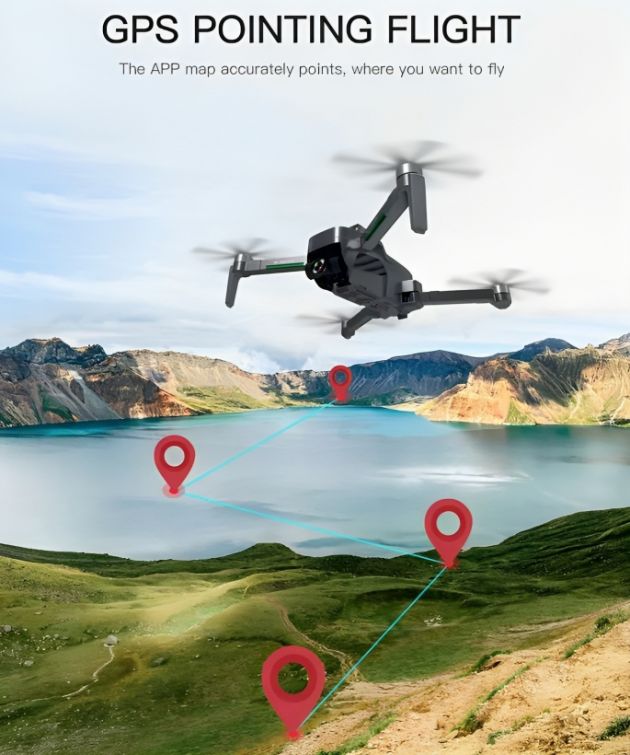 RC Drone Quadcopter - GPS WiFi 4K - Foldable Beast Max EVO RC Drone Quadcopter - GPS WiFi 4K - Foldable Beast Max EVO