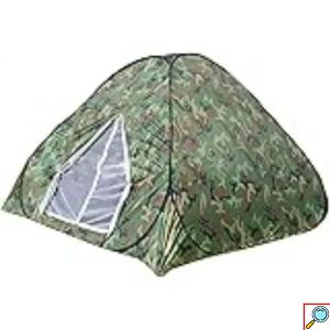Αυτόματη Σκηνή Camping για 2 Άτομα Αδιάβροχη με Τσάντα μεταφοράς 200x200x130 εκ Camouflage