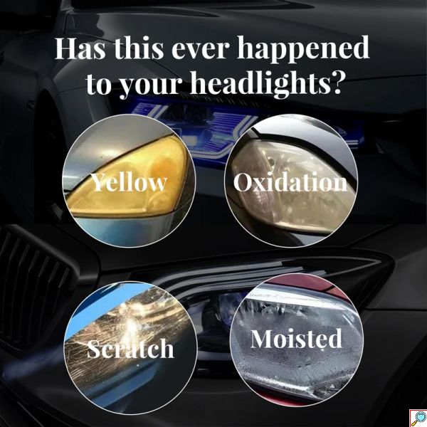 Σετ Επισκευής - Καθαρισμού Προβολέων Αυτοκινήτου 50ml Car Headlight Repair Fluid