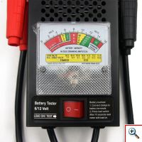 Επαγγελματικός Ελεγκτής Μπαταρίας Αυτοκινήτου 6-12V με Φορτίο - Battery Tester