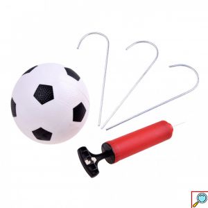 2 σε 1 Αναδιπλούμενο Τέρμα - Στόχος Προπόνησης Ποδοσφαίρου μαζί με Μπάλα και Τρόμπα(3)