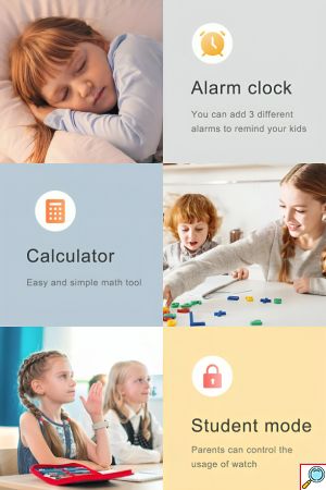 Αδιάβροχο Παιδικό Smartwatch 4G με Εντοπισμό GPS LBS και Βιντεοκλήσεις - Awei