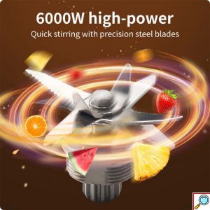 Μπλέντερ Πολλαπλών Χρήσεων 2500ml SOKANY 6000W με 4 Ταχύτητες