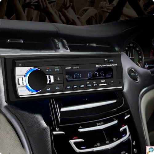 ANDOWL Ηχοσύστημα Αυτοκινήτου Universal MP3 Player, Ραδιόφωνο Bluetooth/USB με Χειριστήριο
