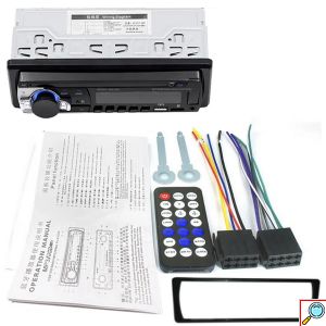 ANDOWL Ηχοσύστημα Αυτοκινήτου Universal MP3 Player, Ραδιόφωνο Bluetooth/USB με Χειριστήριο