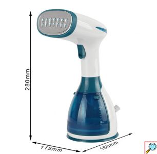 Raf Ατμοκαθαριστής Steam Iron Χειρός Σιδερώματος Ρούχων Ταξιδιού 1500W με Δοχείο 280ml 