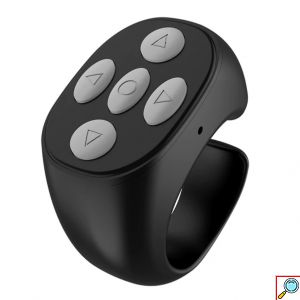 Ασύρματο Χειριστήριο-Δαχτυλίδι Bluetooth Κινητού για Απομακρυσμένη Διαχείριση Εφαρμογών, Selfie και Βίντεο 