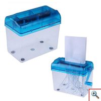 Μίνι Χειροκίνητος Καταστροφέας Εγγράφων Hand Paper Shredder 123MM