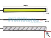Φώτα Ημέρας Αυτοκινήτου Slim High Power 14W COB LED Daytime Running Lights