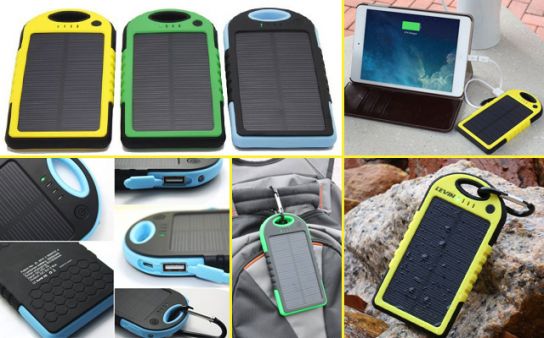 Ηλιακός Φορτιστής Επιβίωσης - Survival Solar Power Bank Eboot ES500