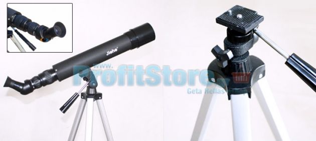 Τηλεσκόπιο Διόπτρα με Τρίποδο και ZOOM Spotting Scope Jiehe 20-60x60 